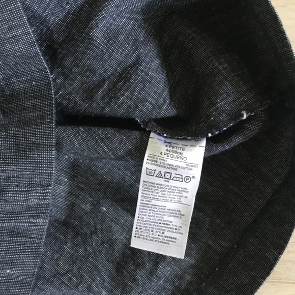 Banana Republic grey chambray top - Picture 5 of 9